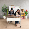 Bàn chữ nhật đôi BTN EDU