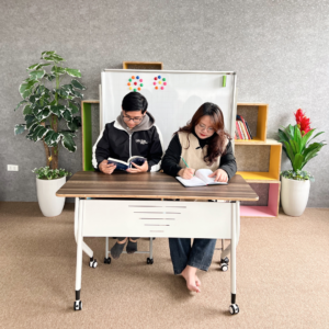Bàn chữ nhật đôi BTN EDU