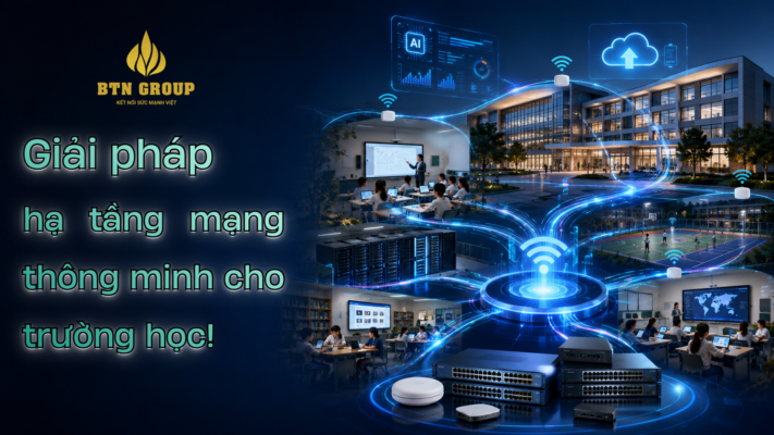 Giải pháp hạ tầng mạng thông minh cho trường học